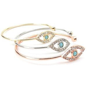 Evil Eye Cuff Bracelet